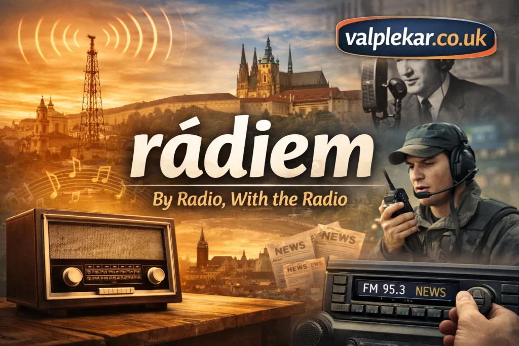 Rádiem Meaning and Usage in Czech Language rádiem