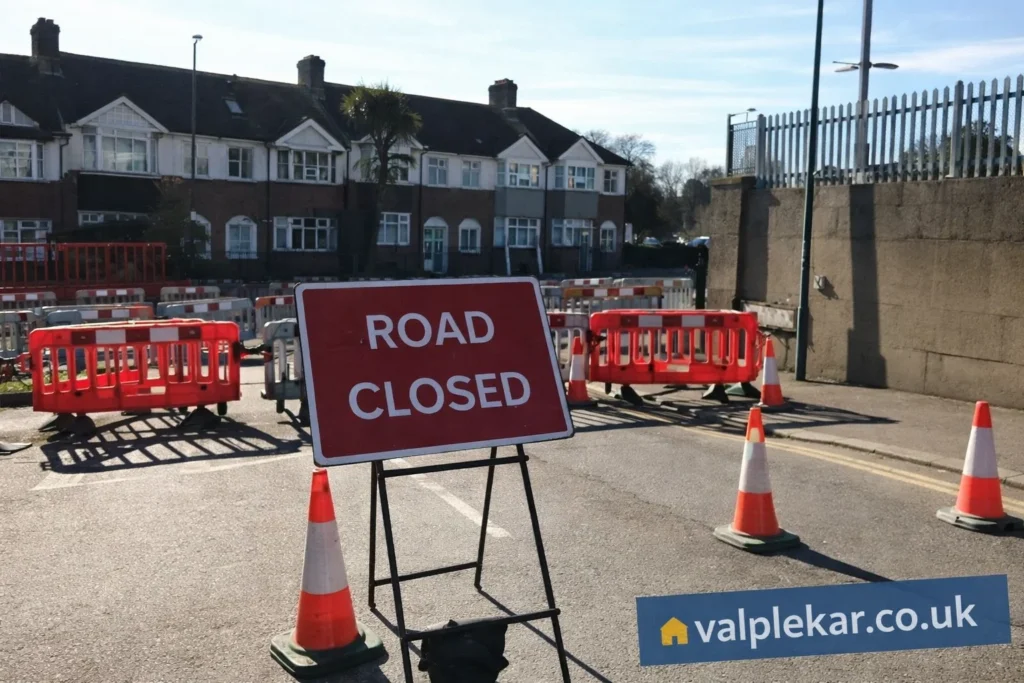 strood road gas leak closure
